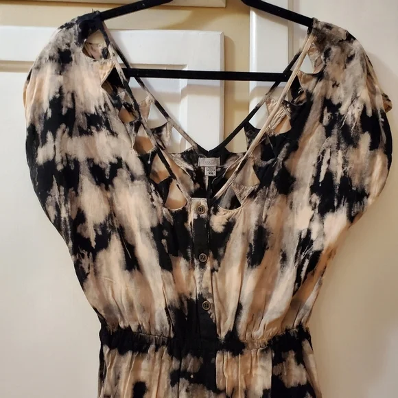 Ecote Eden Women's Tye-Dye Romper - Picture 5 of 11